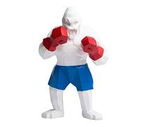 Vinbcorw Sculpture, King Kong Statue, Statuette Decoration Design, Animaux en resine Statues écoratives Statue Decoration Interieur, Blanc