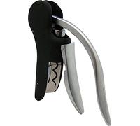 VinBouquet FI 004 Set Tire-Bouchon avec Support et Foret de Rechange en Acier Inoxydable 22 x 5 x 19 cm, Stainless Steel, 22x5x19 cm