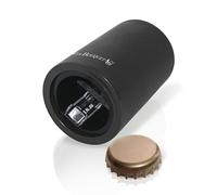 VinBouquet FID 018 Décapsuleur Automatique Noir 8 x 21,5 x 5,6 cm, Acier Inoxydable