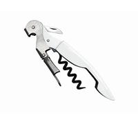 VinBouquet FID 198 Tire-Bouchon Barman, décapsuleur, 2 Temps, abs, Blanc, 16 x 8 x 2,3 cm