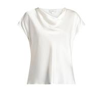 Vince, Femme, Blouses et Chemises, Blanc, Taille: 44 FR Chemisier à encolure drapée en soie