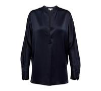 Vince, Femme, Blouses et Chemises, Bleu, Taille: 40 FR Chemisier Chic à Col Mao