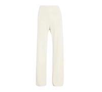 Vince, Femme, Pantalons, Blanc, Taille: 42 FR High Waist Fluid Satin Bias Pant