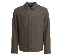 Vince surchemise grise laine homme - L
