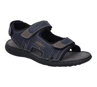 JOSEF SEIBEL Sandales 'Vincent' bleu foncé / marron, Taille 44