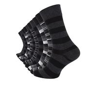 Vincent Creation Chaussettes gris foncé / noir / blanc, Taille 43-46