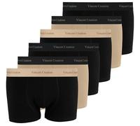 Vincent Creation Lot de 6 boxers pour homme, Sts-mix Lot de 6, L