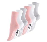 Vincent Creation Lot de 6 ou 9 paires de chaussettes BAMBUS - pointe remaillée main - sans élastique - pour les hommes et les femmes