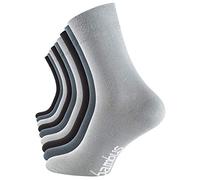 Vincent Creation Lot de 6 ou 9 paires de chaussettes BAMBUS - pointe remaillée main - sans élastique - pour les hommes et les femmes