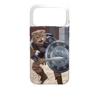 Vincent HIE Gladiator Cat Parodie Film Romain héros rétro Amusant Coque pour iPhone 17 Pro Max