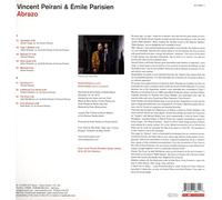 VINCENT/PARISIEN,EMILE PEIRANI - ABRAZO VINYL LP NEUF