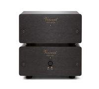 Vincent PHO-300 Préamplificateur Phono Haut de Gamme dans Un boîtier en Aluminium, Bloc d'alimentation Externe, pour Tourne-Disque avec systèmes d'échantillonnage MM et MC, Noir