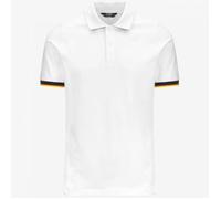 K-Way Polo Vincent piqué manches courtes blanc - M