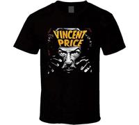 Vincent Price The Horror King T Shirt Black L