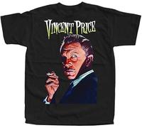 Vincent Price V11 Actress T-Shirt Black Men's