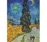 Vincent van Gogh Agenda 2026: Sentiero di Notte in Provenza | Pianificatore Giornaliera di 12 Mesi con Calendario 2026 | Post Impressionismo | Pittore Olandese