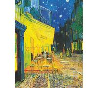 Vincent Van Gogh Agenda Giornaliera 2026: Terrazza del Caffè la Sera, Place du Forum, Arles (Francia) | Pianificatore Annuale 2026 | Da Gennaio a ... | Post Impressionismo | Organizer & Diario