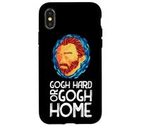 Vincent Van Gogh Artiste Hard Or Go Home Coque pour iPhone X/XS