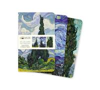 Vincent Van Gogh: Cypresses Set of Mini Notebooks