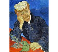 Vincent Van Gogh Dr Paul Gachet XL Giant Panel Poster (8 Sections) Affiche