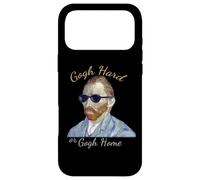 Vincent Van Gogh Hard Or Go Home - Jeu de Mots drôle, Humour d'artiste Coque pour iPhone 17 Pro Max