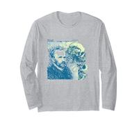 Vincent Van Gogh Portrait Grphic Art Moderne PAPL14735 Manche Longue