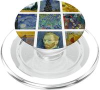 Vincent Van Gogh Tableaux célèbres Tournesols Nuit étoilée PopSockets PopGrip pour MagSafe