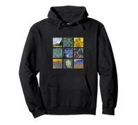 Vincent Van Gogh Tableaux célèbres Tournesols Nuit étoilée Sweat à Capuche