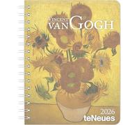 Vincent van Gogh - teNeues - Vincent van Gogh Diary 2026 - Agenda semainier Deluxe avec chefs-d'œuvre pour les fans de Van Gogh et les amateurs d'art : Diary