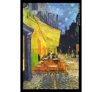 Vincent Van Gogh: Terraza De Café Por La Noche. Cuaderno De Notas. Design Artístico Y Elegante.