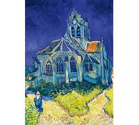 Vincent Van Gogh - The Church In Auvers-Sur-Oise, 1890 - Puzzle 1000 Pièces