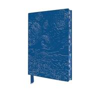 Vincent van Gogh: The Starry Night 2027 Artisan Art Vegan Leather Diary Planner - Page to View with Notes