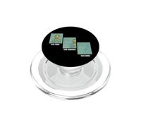Vincent Van Gogh Van Goghing Van Gone Autoportrait Drôle PopSockets PopGrip pour MagSafe