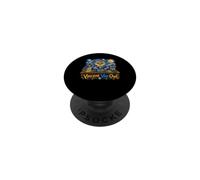 Vincent Van Owl Wise Owl Artist Painting Art PopSockets PopGrip Adhésif