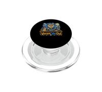 Vincent Van Owl Wise Owl Artist Painting Art PopSockets PopGrip pour MagSafe