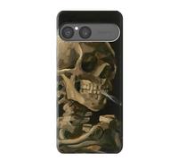 Vincent Vangogh Skeleton Cigarette Etui Coque Housse pour Sony Xperia 10 VII