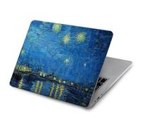 Vincent Vangogh Starry Night Over the Rhone Etui Coque Housse pour MacBook Air 13 (2022,2025) - A2681, A3113, A3240