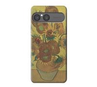 Vincent Vangogh Vase Fifteen Sunflowers Etui Coque Housse pour Sony Xperia 10 VII