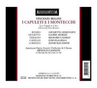 Giulietta Simionato – Vincenzo Bellini : I Capuleti e i Montecchi – Import – Andromeda