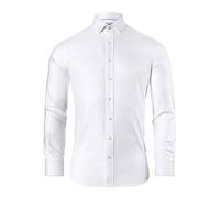 Vincenzo Boretti Chemise, Regular-fit/Taille Normale, Douce Oxford - Infroissable Blanc 39-40