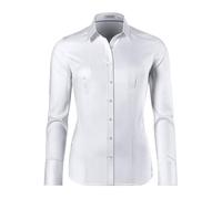 Vincenzo Boretti Chemisier, Modern-fit/légèrement cintré, col de Chemise, sergé - Facile à Repasser Blanc 42