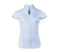 Vincenzo Boretti Chemisier, Slim-fit/Taille cintrée, élastique, col Calice - Facile à Repasser