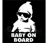 Vinciann - Sticker « Baby on Board » en vinyle - Voiture/tuning