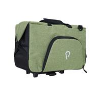 Vincita Big Nash Sac de Coffre de vélo Universel à dégagement Rapide Compatible avec Tous Les Porte-Bagages arrière avec sacoches Extensibles et Housse de Pluie imperméable- (Vert, Big Nash)