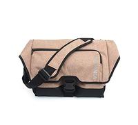 Vincita Birch Sacoche Avant 2.0 pour vélo Pliable Brompton - avec Cadre de Transport Avant Amovible pour vélo Pliable Brompton, Housse de Pluie et Sangles d'épaule - Accessoires de vélo Brompton pour