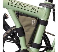Vincita Boomerang Sacoche de Cadre pour vélo Brompton Accessoires de vélo (Vert)