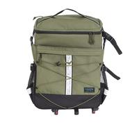 Vincita R&B Rackbag - Sac à dos convertible pour vélos pliants, résistant à l'eau, compartiment pour ordinateur portable 16", housse de pluie incluse (vert)