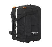 Vincita Voyage B.D.R. Sac à dos pour vélo pliable - Sac à dos, sac de sport, sac de rangement combiné avec KLICKfix UniKlip 2.0 37L | Résistant à l'eau, design polyvalent (noir)