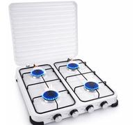 VINCO Cuisinière à Gaz Gpl 4 Feu Brûleur 1.4 Kw 76004 Camping RV