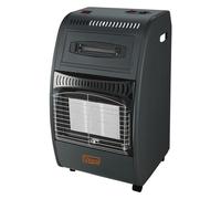 Vinco Poêle Appareil de Chauffage A Gaz Combinée Ventilé 4200W Allumage Piezo À
